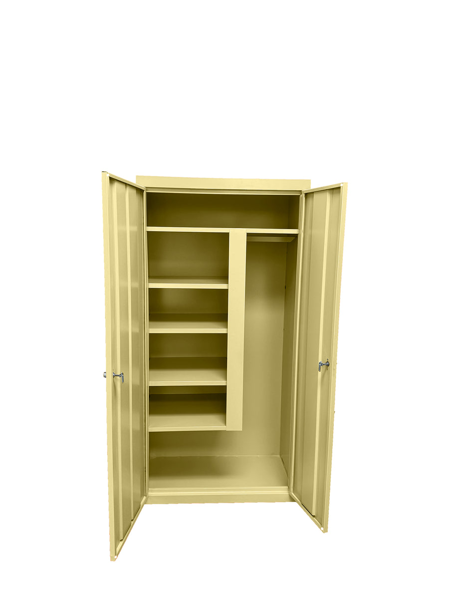 Steel Cabinets USA All Purpose Combination Cabinet - 36x21x72 Tropic Sand
