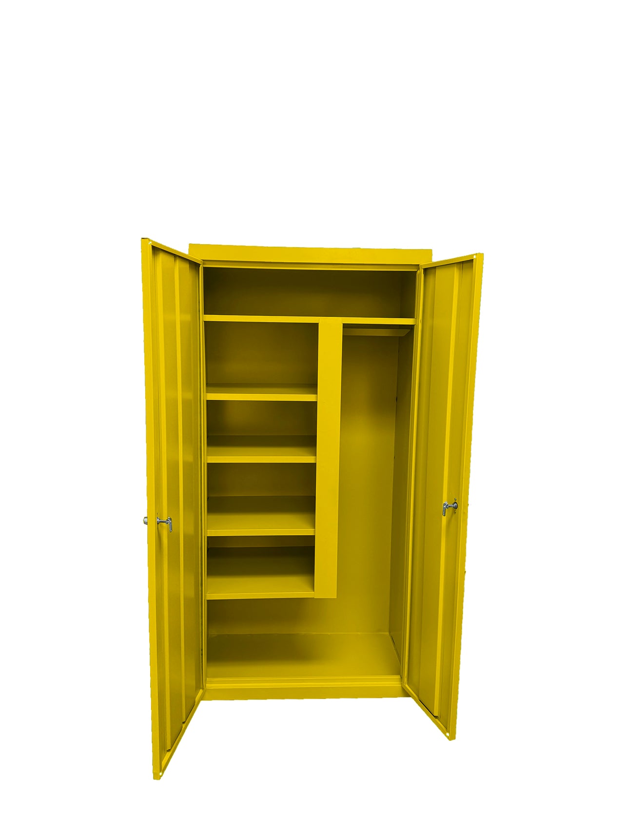 Steel Cabinets USA All Purpose Combination Cabinet - 36x21x72 Yellow
