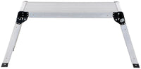 Thumbnail for Aluminum Folding Step Platform 15 In. x 35 In. 250 Lb. Capacity Silver
