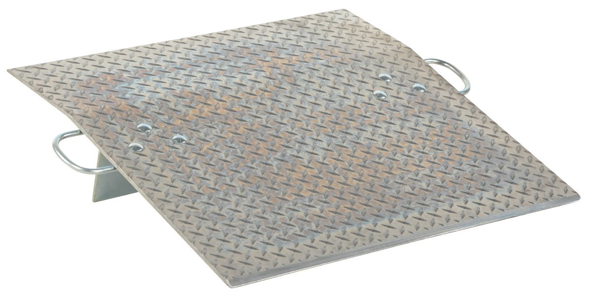 30" x 30" Aluminum Hand Truck Dockplate w/ 700-lbs Capacity