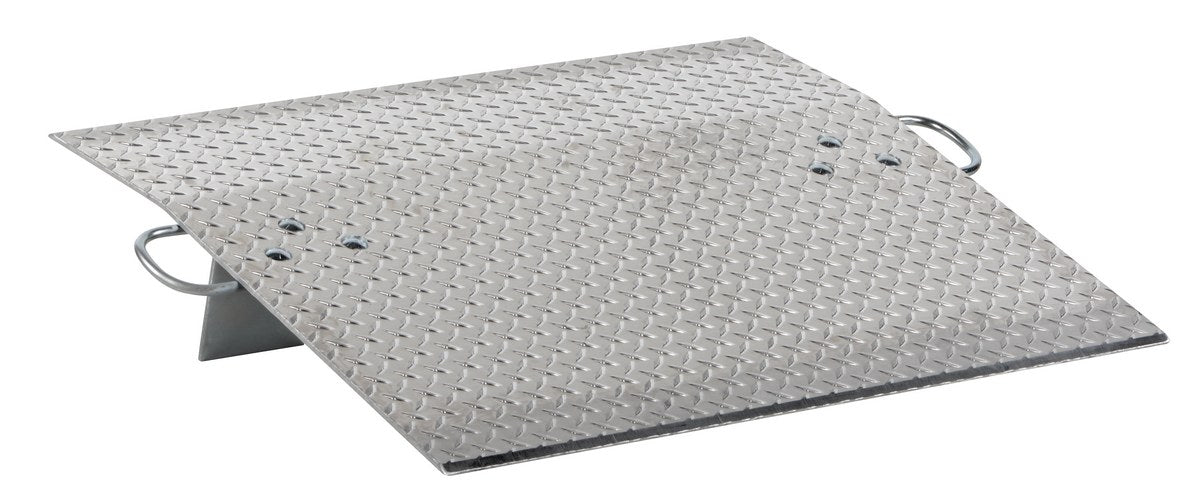 36" x 30" Aluminum Hand Truck Dockplate w/ 700-lbs Capacity