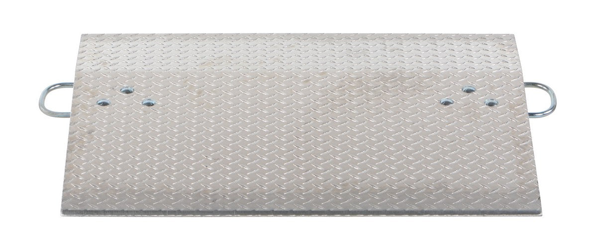 36" x 30" Aluminum Hand Truck Dockplate w/ 700-lbs Capacity
