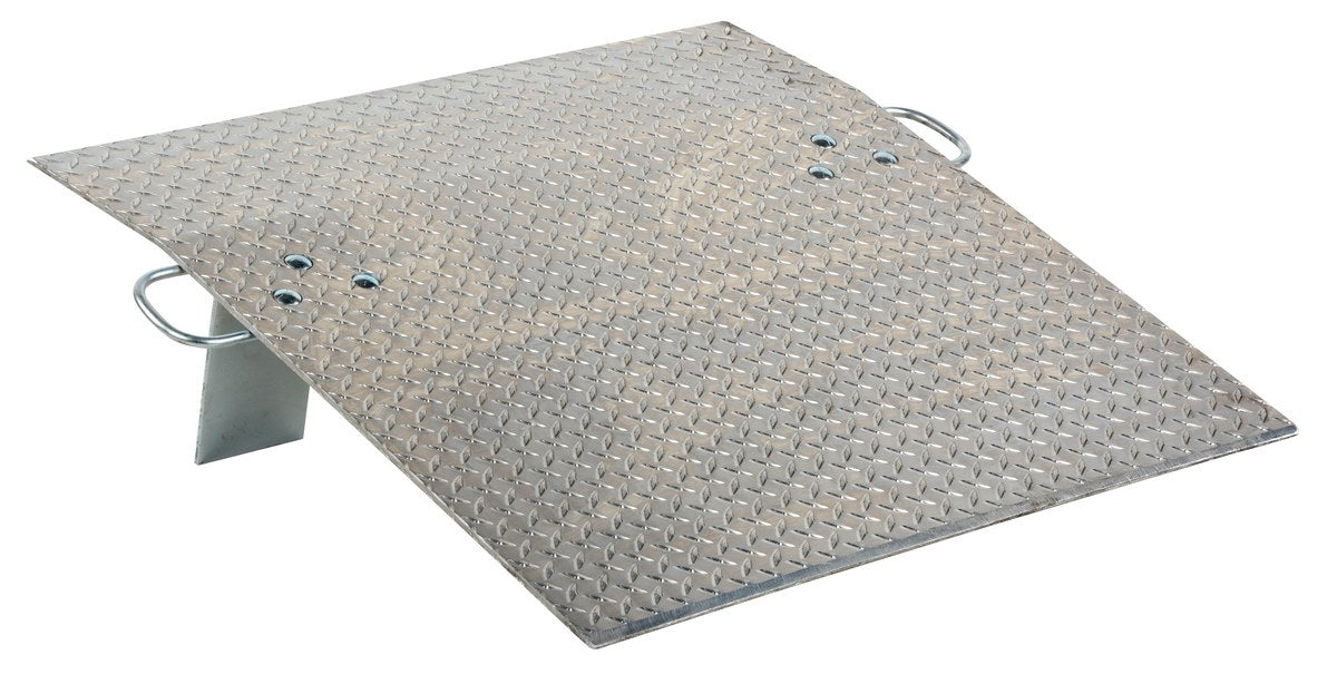 36" x 36" Aluminum Hand Truck Dockplate w/ 700-lbs Capacity