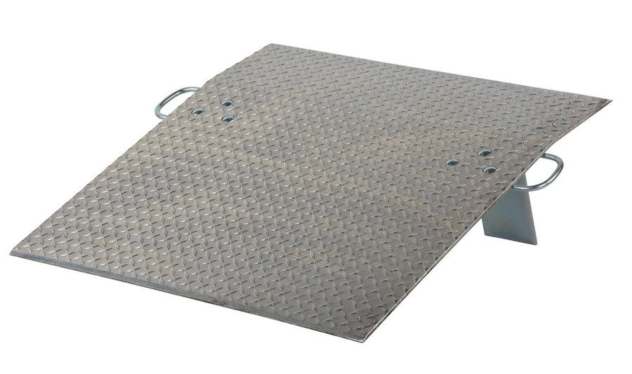 36" x 36" Aluminum Hand Truck Dockplate w/ 700-lbs Capacity