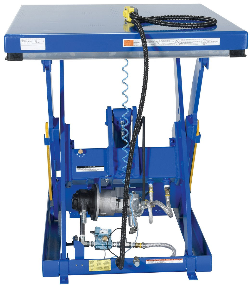 40" x 48" Rotary Air/Hydraulic Scissor Lift Table