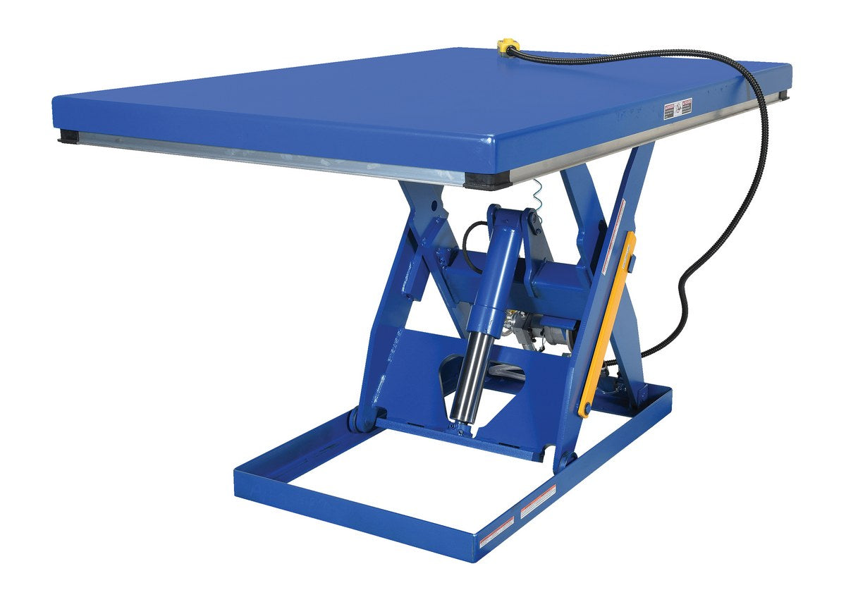 48" x 72" Rotary Air/Hydraulic Scissor Lift Table
