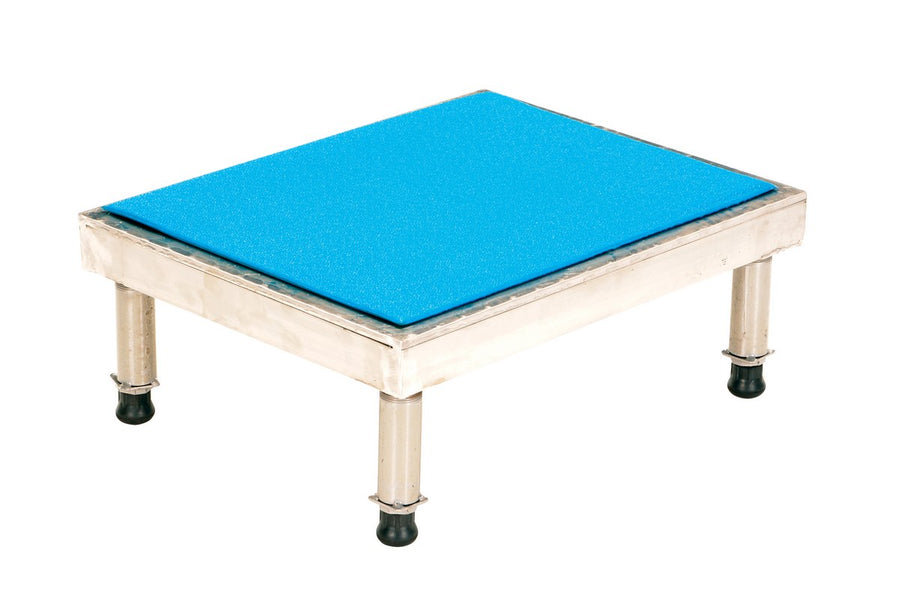 19" x 24" Stainless Steel Heavy-Duty Adjustable Ergo-Mat Work Mate Stand