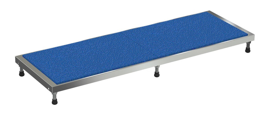 24" x 96" Aluminum Light-Duty Adjustable Ergo-Mat Work Mate Stand