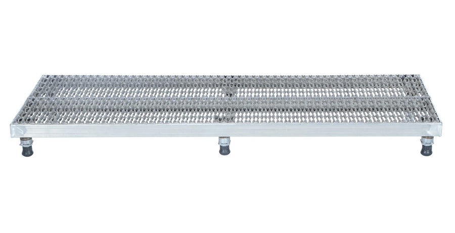 24" x 72" Aluminum Light-Duty Adjustable Serrated Work Mate Stand