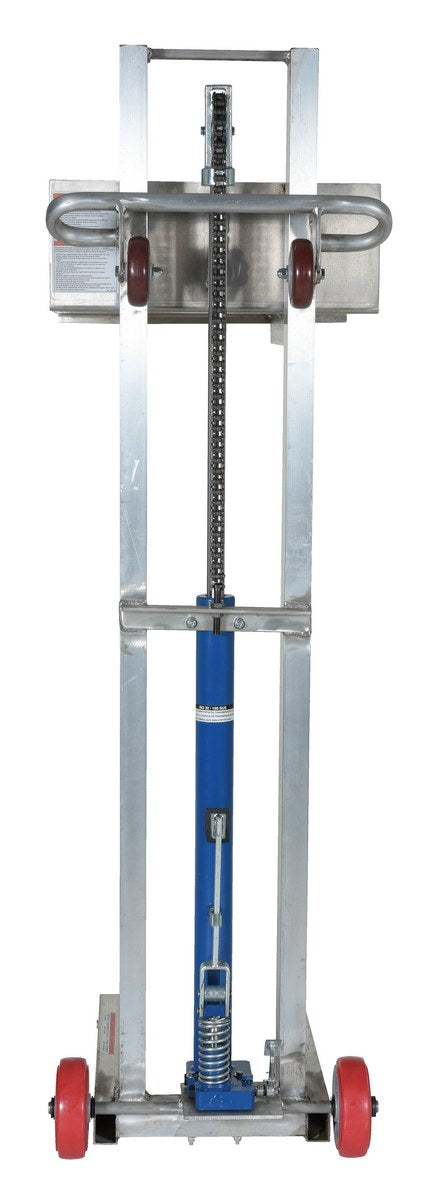 Aluminum Foot Pump Lite Load Lift w/ 3" to 53" Service Range