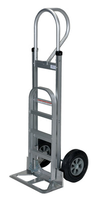Thumbnail for ALUM P-HANDLE HAND TRUCK HARD RUBBER
