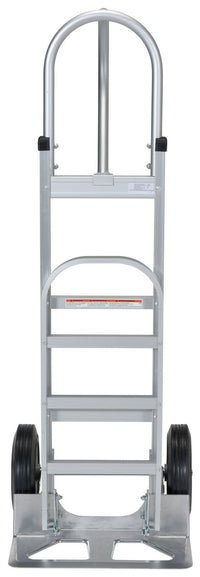 Thumbnail for ALUM P-HANDLE HAND TRUCK HARD RUBBER