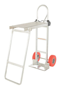 Thumbnail for HAND TRUCK W/FOLDING PLATFORM RED WHEEL