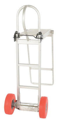 Thumbnail for HAND TRUCK W/FOLDING PLATFORM RED WHEEL