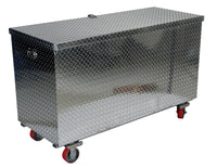 Thumbnail for ALUMINUM TOOL BOX-CASTERS 24 X 48 - Model APTS-2448-C