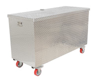 Thumbnail for ALUM TOOL BOX FOLD DOWN -CASTERS 30X60 - Model APTS3060CFD