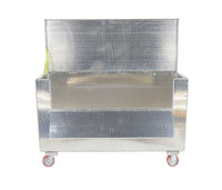 Thumbnail for ALUM TOOL BOX FOLD DOWN -CASTERS 30X60 - Model APTS3060CFD