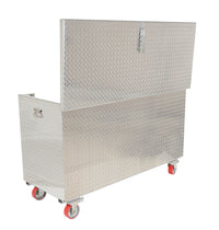 Thumbnail for ALUM TOOL BOX FOLD DOWN -CASTERS 30X60 - Model APTS3060CFD