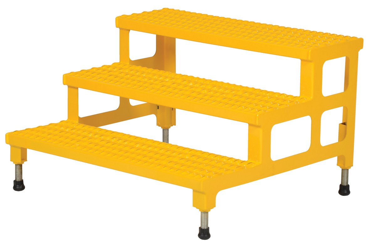 36" x 36" Adjustable-Height Step Stand - 3 Steps