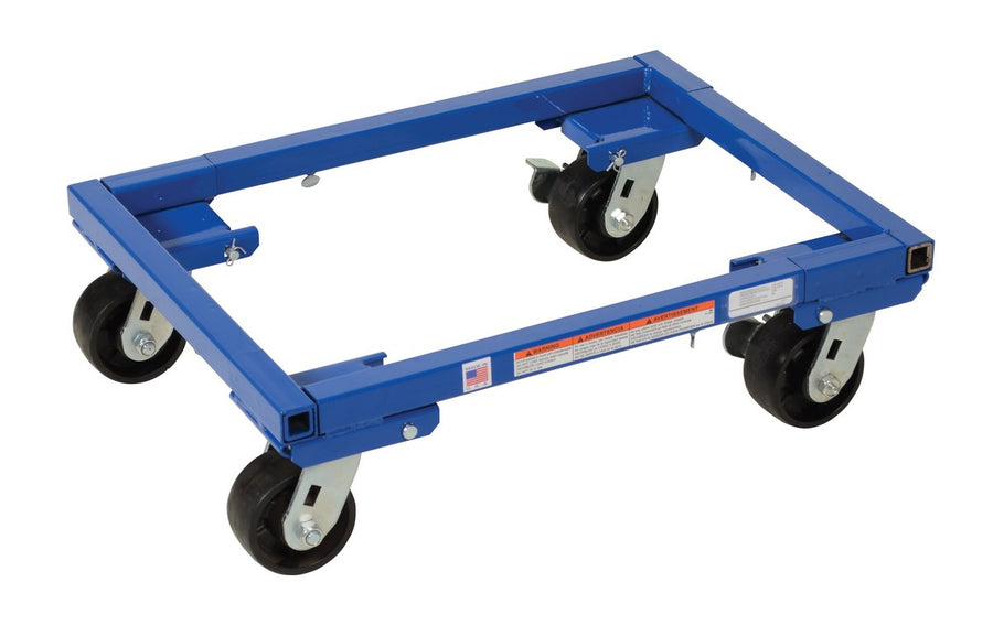 Adjustable Tote Dolly w/ 4" Casters