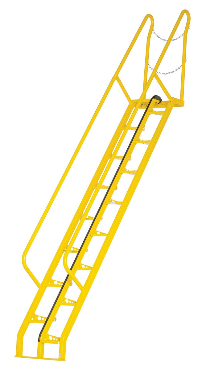 120"H Alternating Tread Stairs w/ 16 Steps