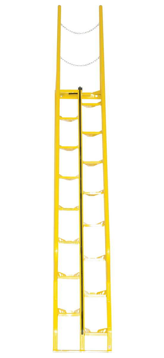 120"H Alternating Tread Stairs w/ 16 Steps