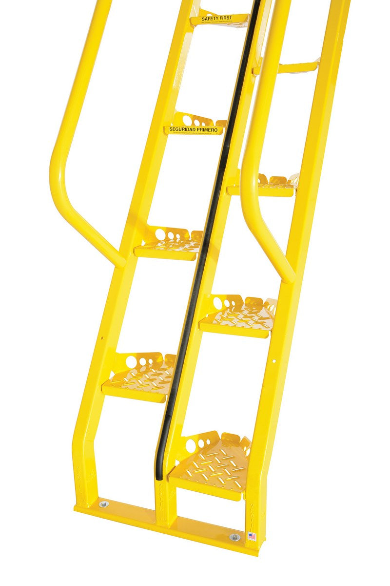 120"H Alternating Tread Stairs w/ 16 Steps