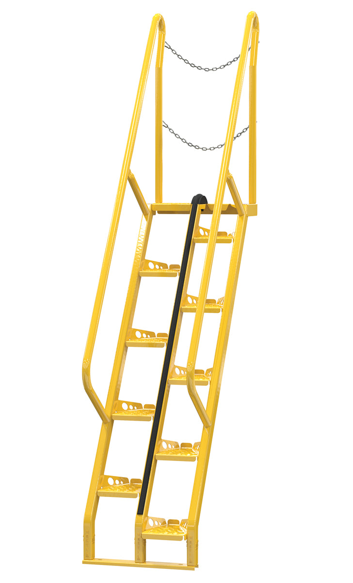 72"H Alternating Tread Stairs w/ 10 Steps