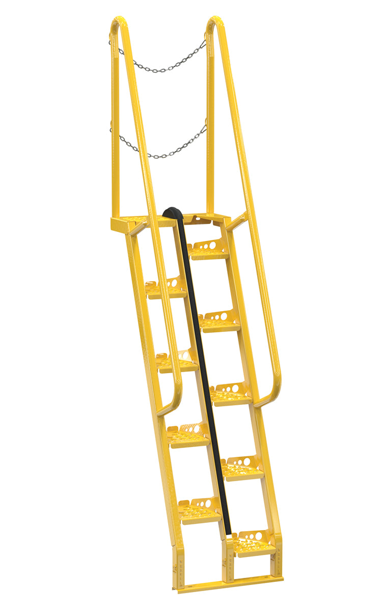 72"H Alternating Tread Stairs w/ 9 Steps