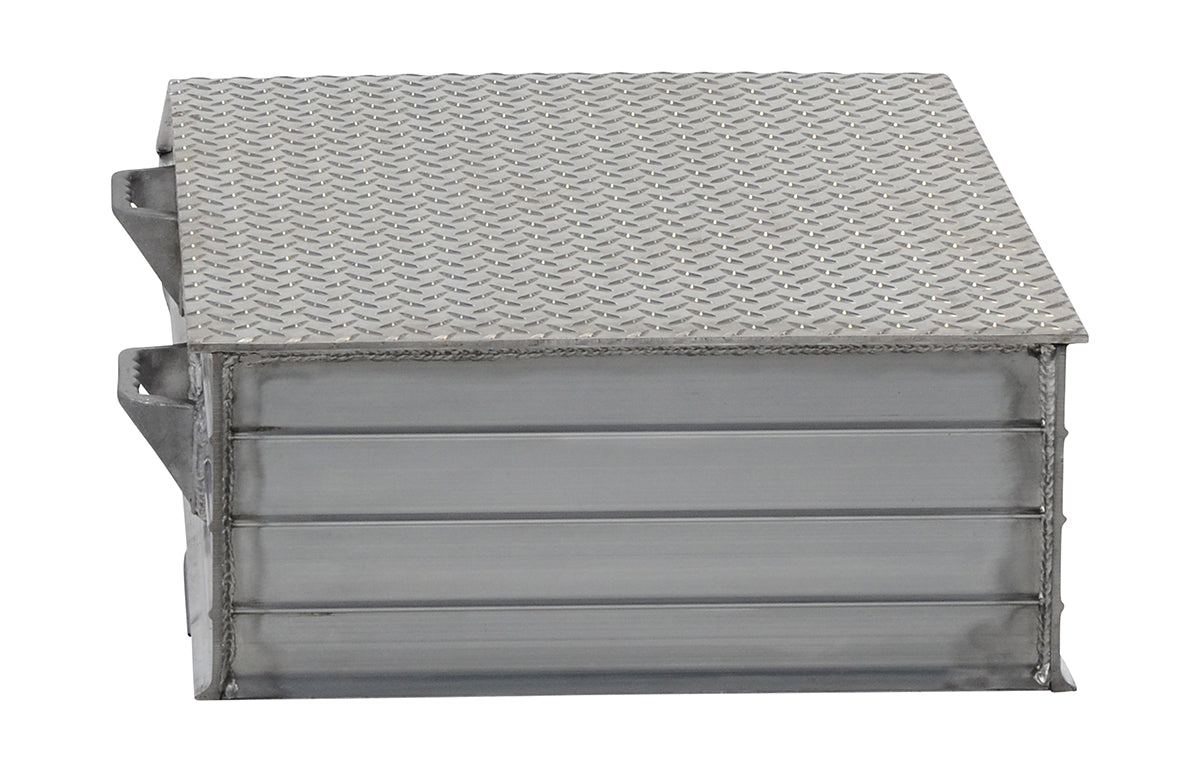 24" x 60" x 8" Aluminum Wheel Risers w/ 30" Level