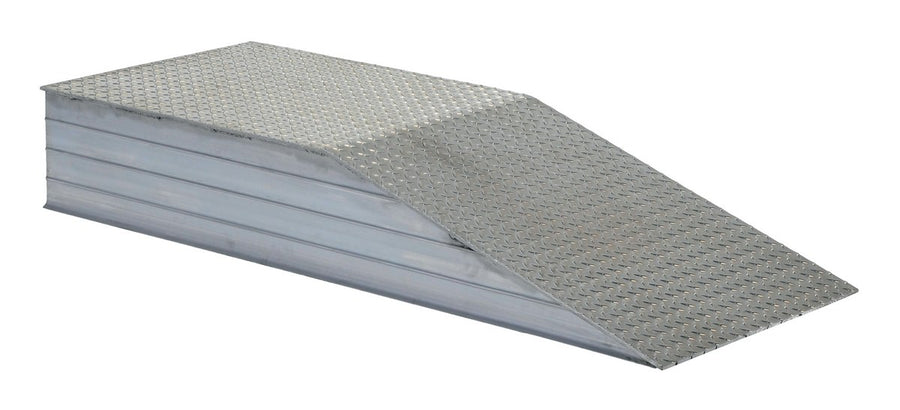 24" x 72" x 10" Aluminum Wheel Risers w/ 42" Level