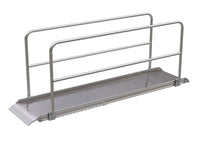 Thumbnail for ALUM WALK RAMP W/RAIL OVERLAP 120 X 28IN