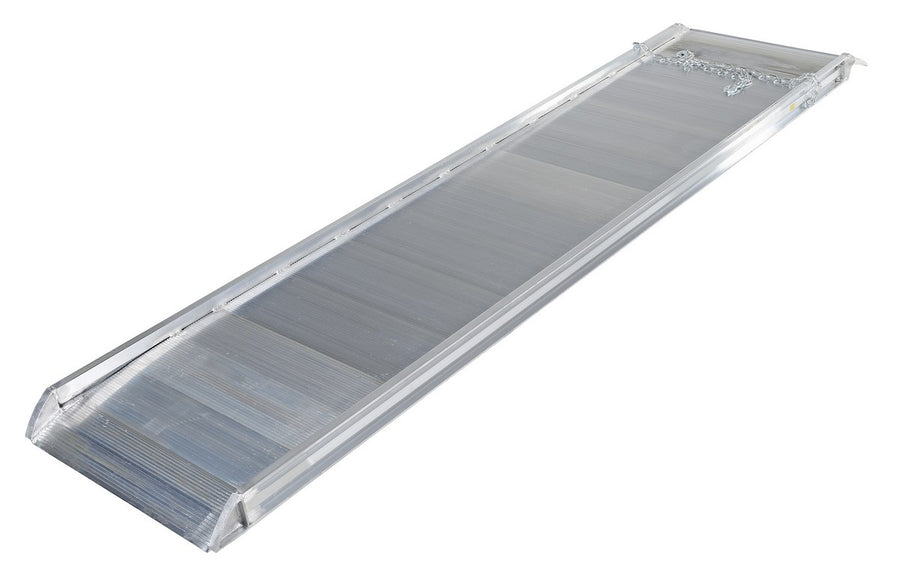 28"W x 10'L Overlapping Style Aluminum Walk Ramp