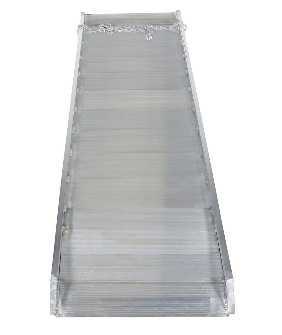 28"W x 10'L Overlapping Style Aluminum Walk Ramp