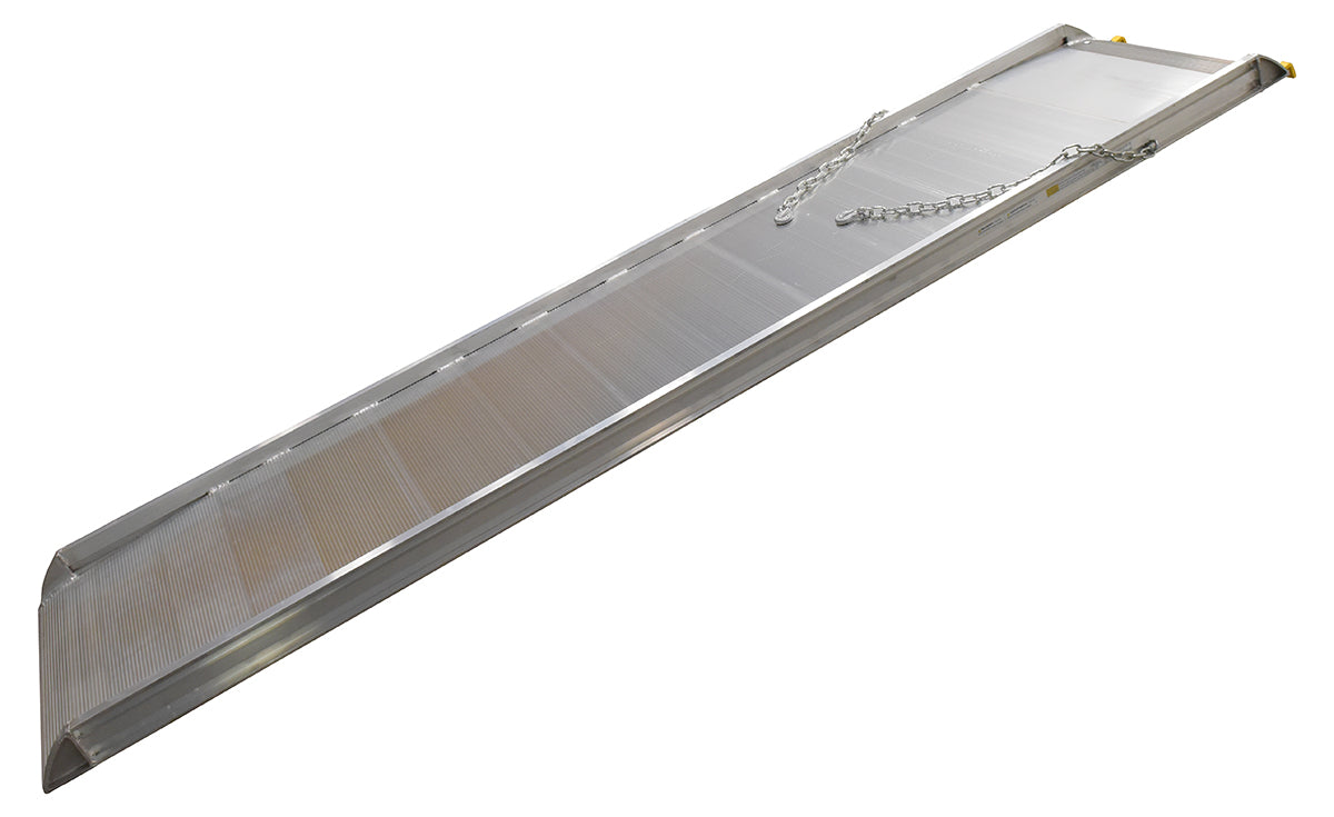 28"W x 10'L Steel Hook Style Aluminum Walk Ramp