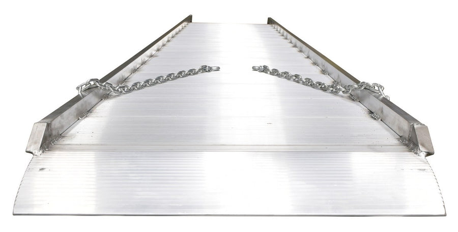 28"W x 14'L Overlapping Style Aluminum Walk Ramp
