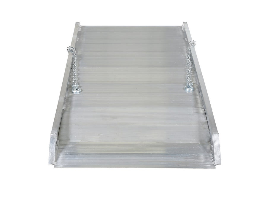 28"W x 6'L Overlapping Style Aluminum Walk Ramp