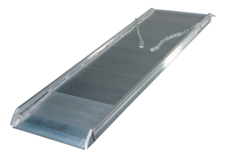 28"W x 8'L Overlapping Style Aluminum Walk Ramp