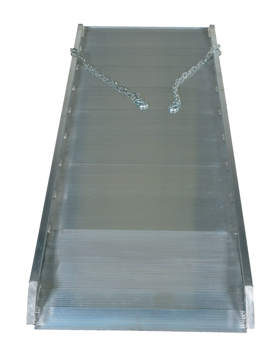 28"W x 8'L Overlapping Style Aluminum Walk Ramp