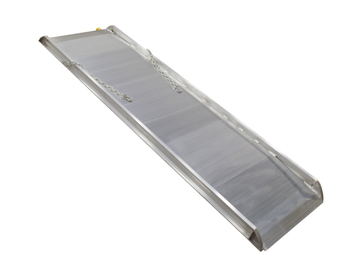 28"W x 8'L Steel Hook Style Aluminum Walk Ramp