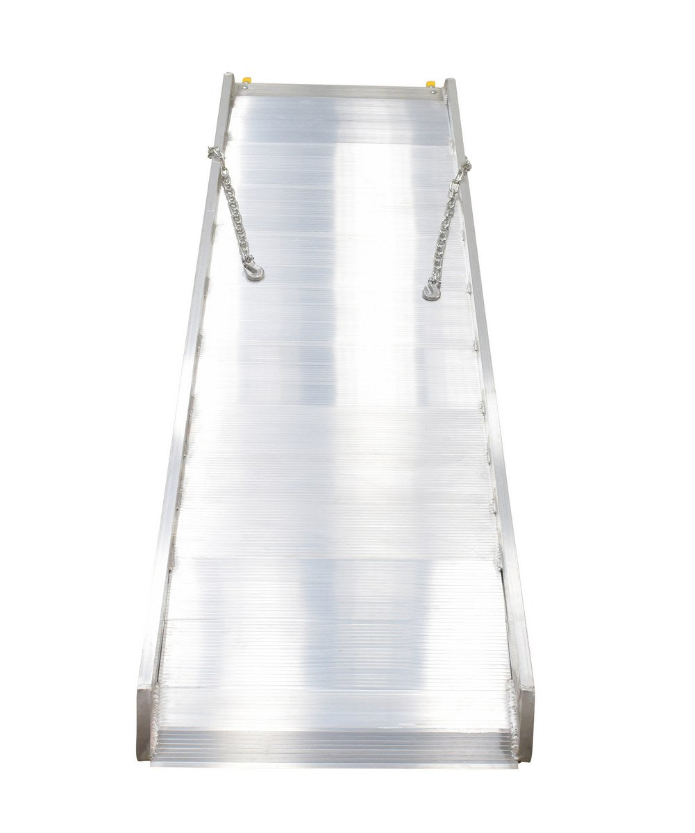 28"W x 8'L Steel Hook Style Aluminum Walk Ramp