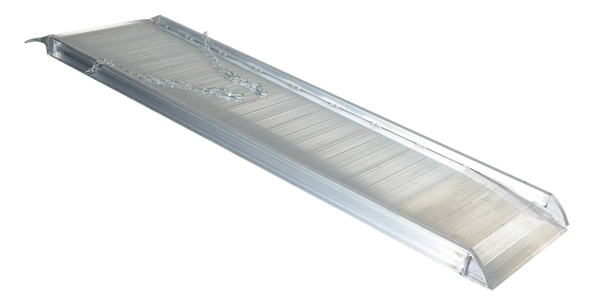 28"W x 9'L Overlapping Style Aluminum Walk Ramp