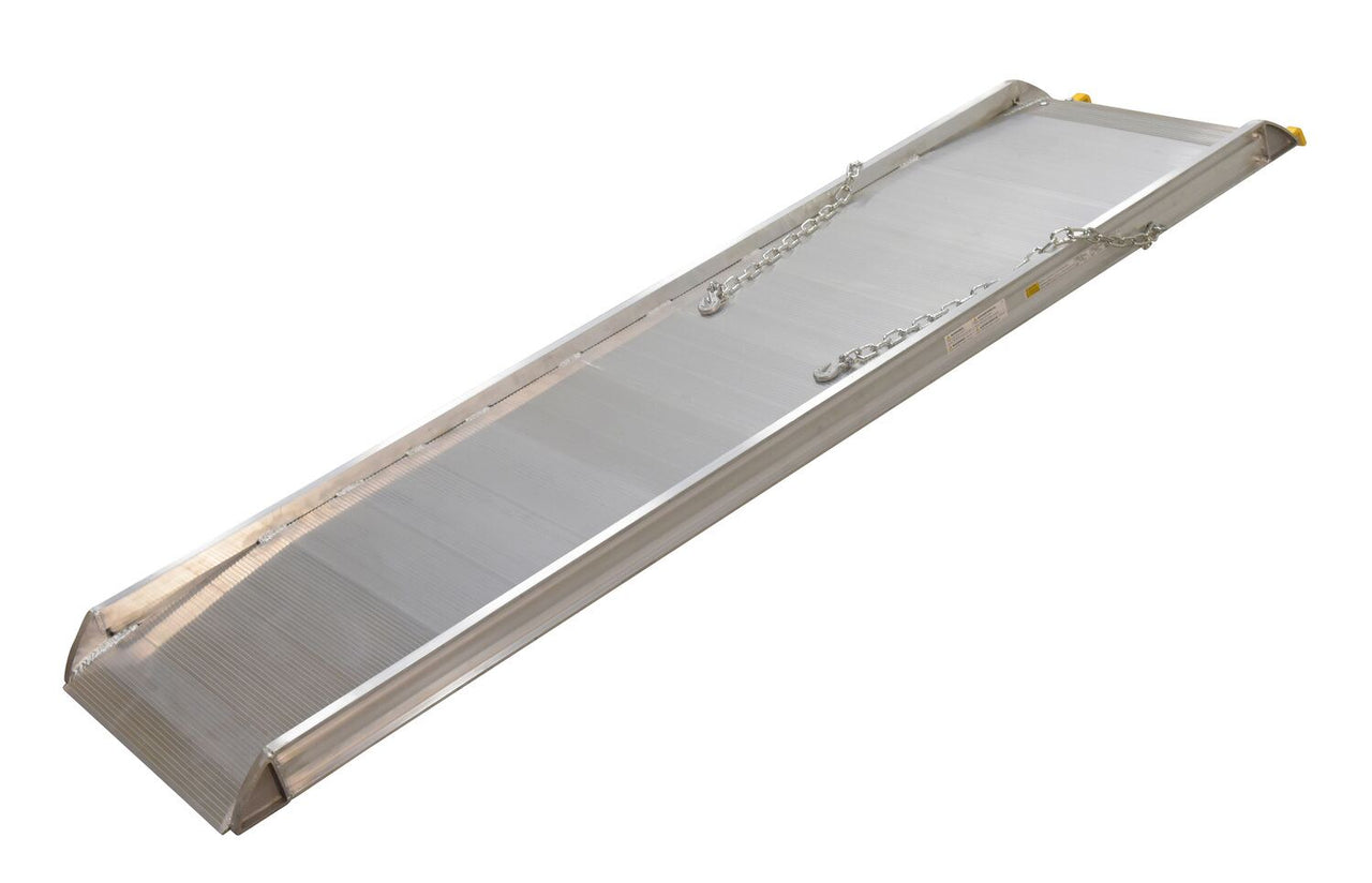 28"W x 9'L Steel Hook Style Aluminum Walk Ramp
