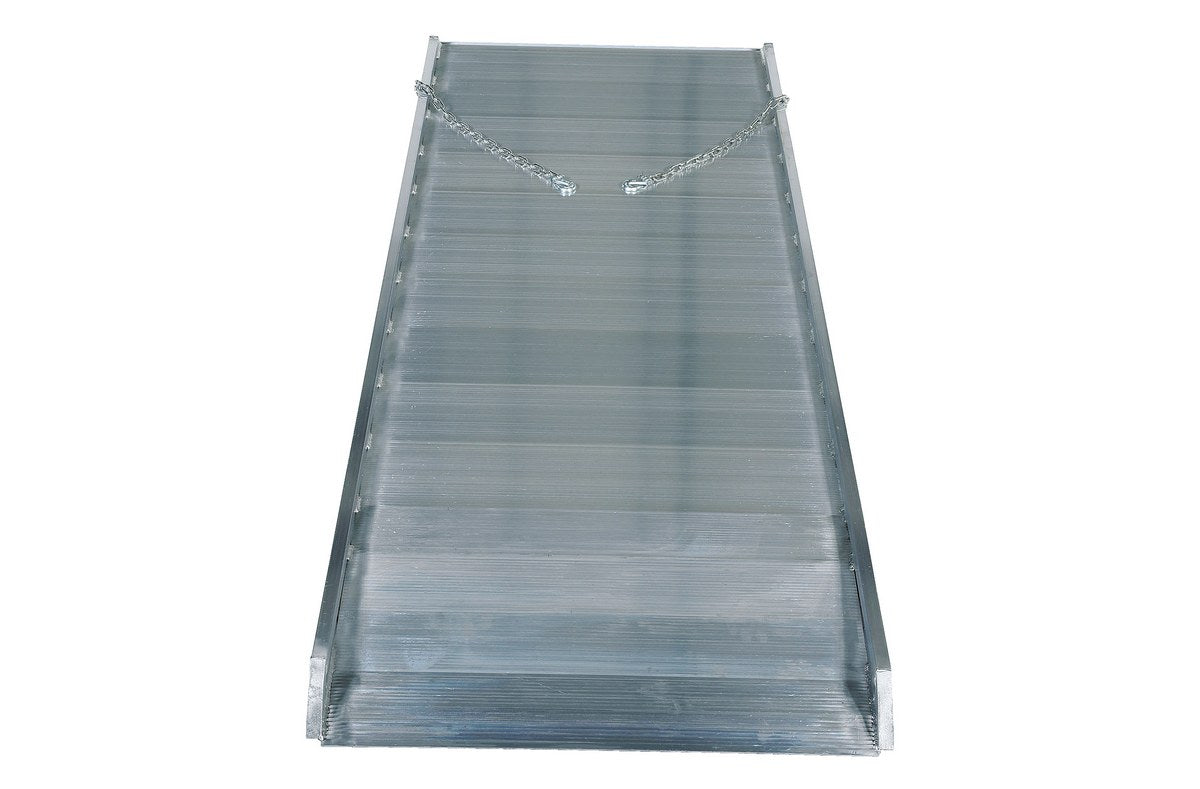 38"W x 10'L Overlapping Style Aluminum Walk Ramp