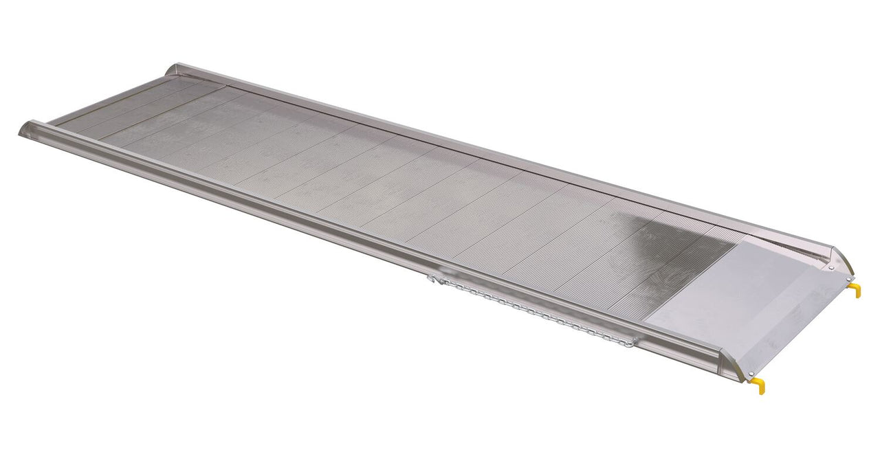 38"W x 12'L Steel Hook Style Aluminum Walk Ramp