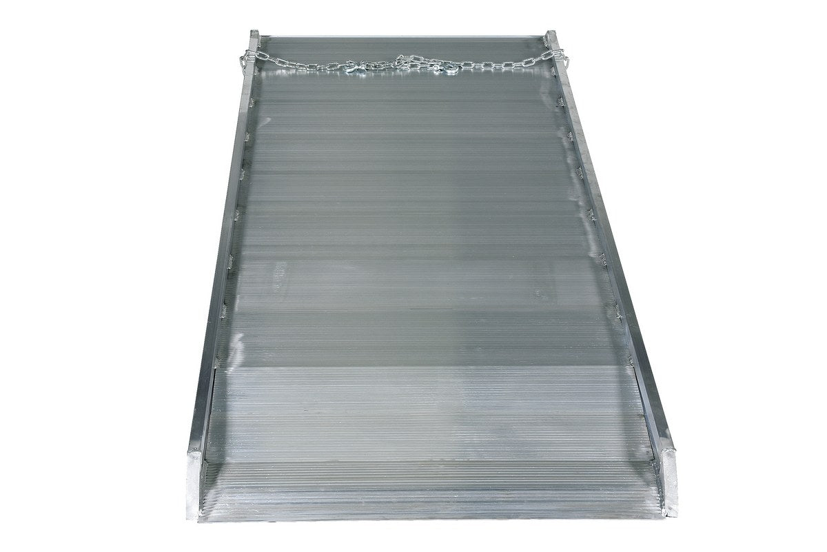 38"W x 8'L Overlapping Style Aluminum Walk Ramp