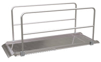 Thumbnail for ALUM WALK RAMP W/RAIL OVERLAP 108 X 38IN