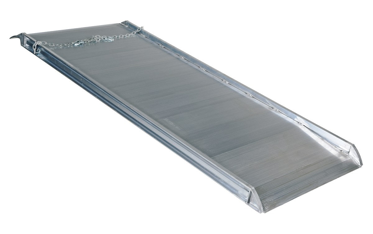 38"W x 9'L Overlapping Style Aluminum Walk Ramp