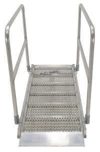 Thumbnail for ALUM GRIP  WALK RAMP W/RAIL 29.38 X 85