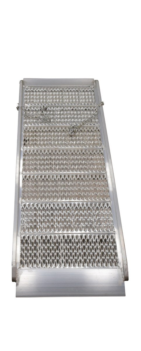 28"W x 8'L Grating Style Aluminum Walk Ramp